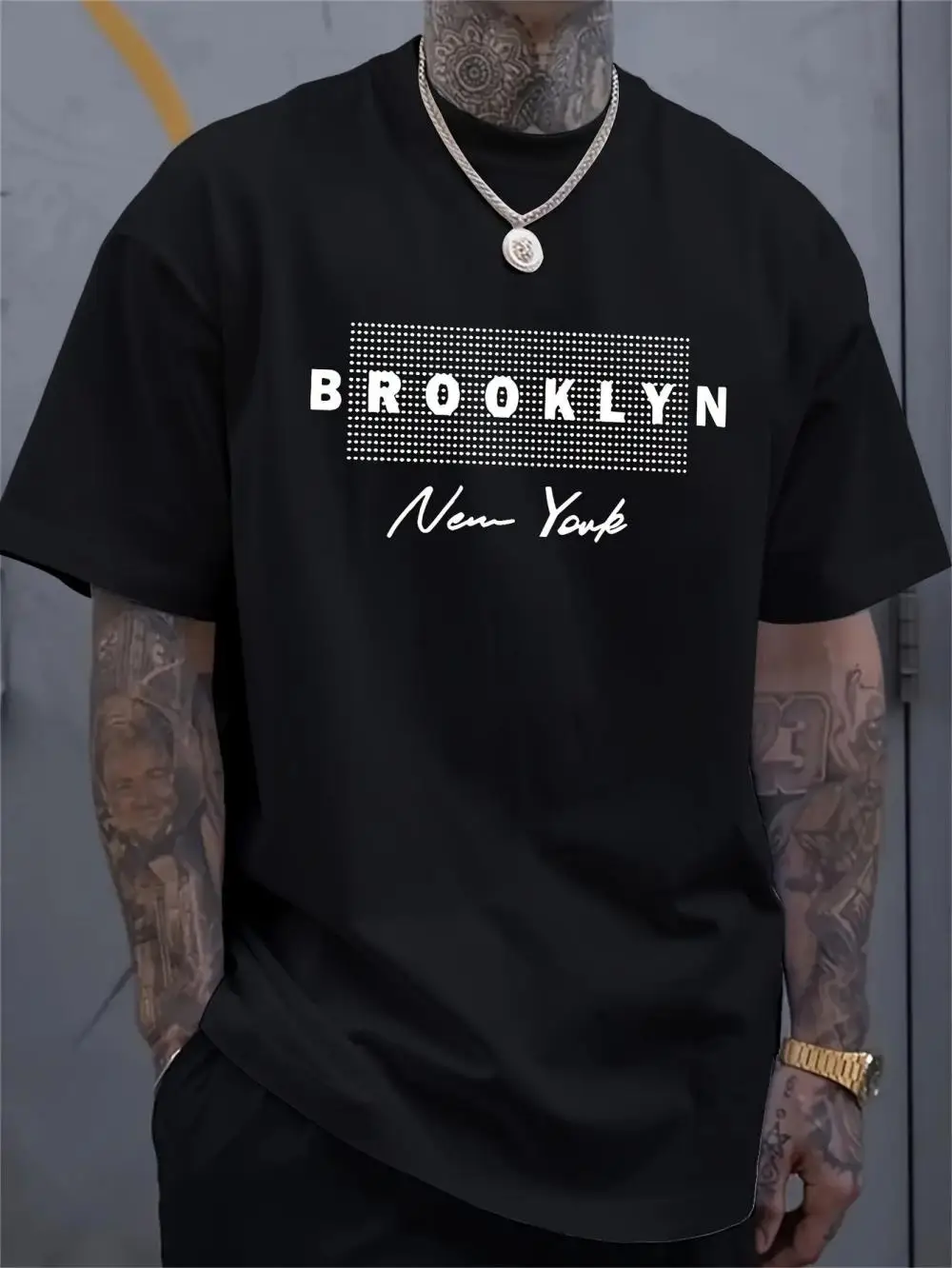 Street Fashion New York - Men's New York Letter Printed T-shirt