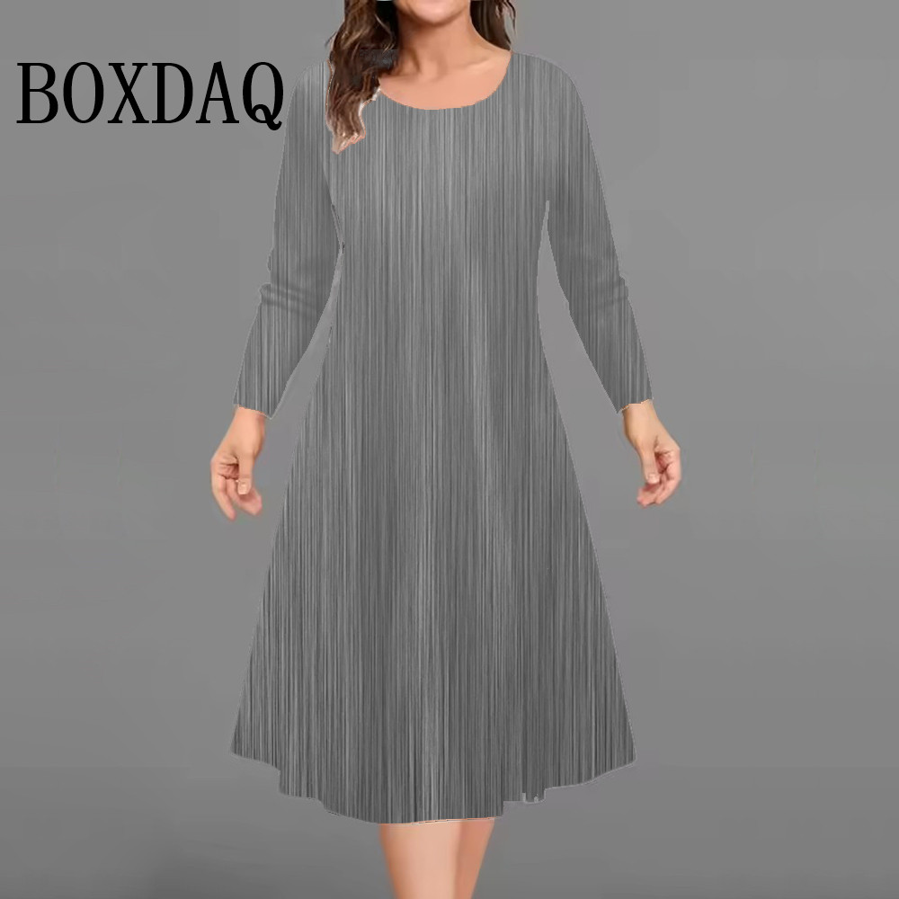 Street Fashion Plus Size - Fashion Women'S Dresses Autumn Winter Long
