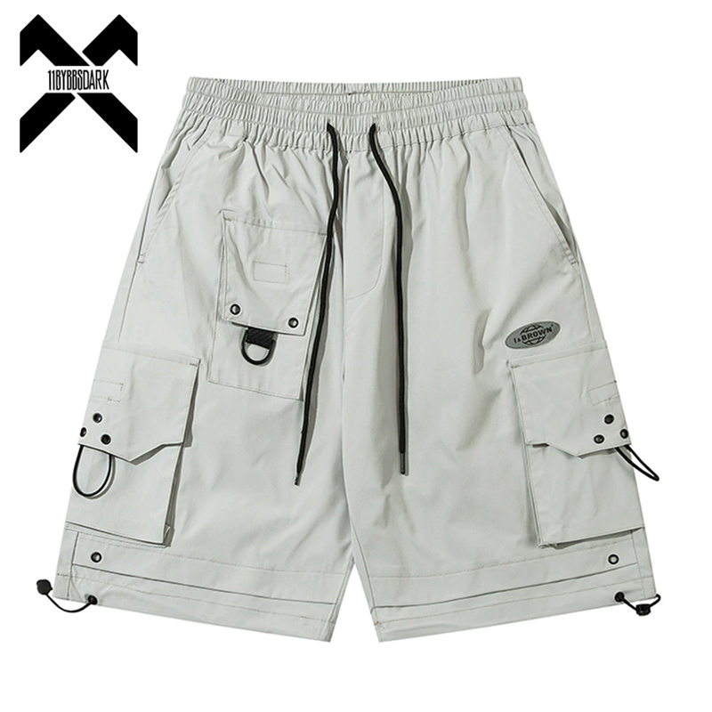 Techwear Pants Tactical - 2025 Summer Cargo Shorts Mens Multi