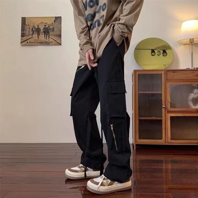 Techwear Pants Tactical - Men Summer Zipper Cargo Pants Streetwear