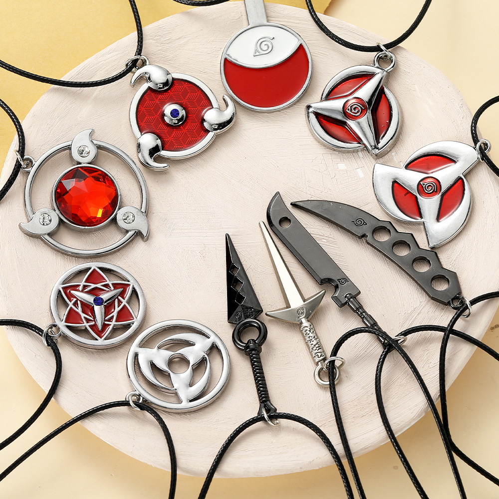 Street Fashion Jewelry - Naruto Uzumaki Pendant Necklace Metal Anime