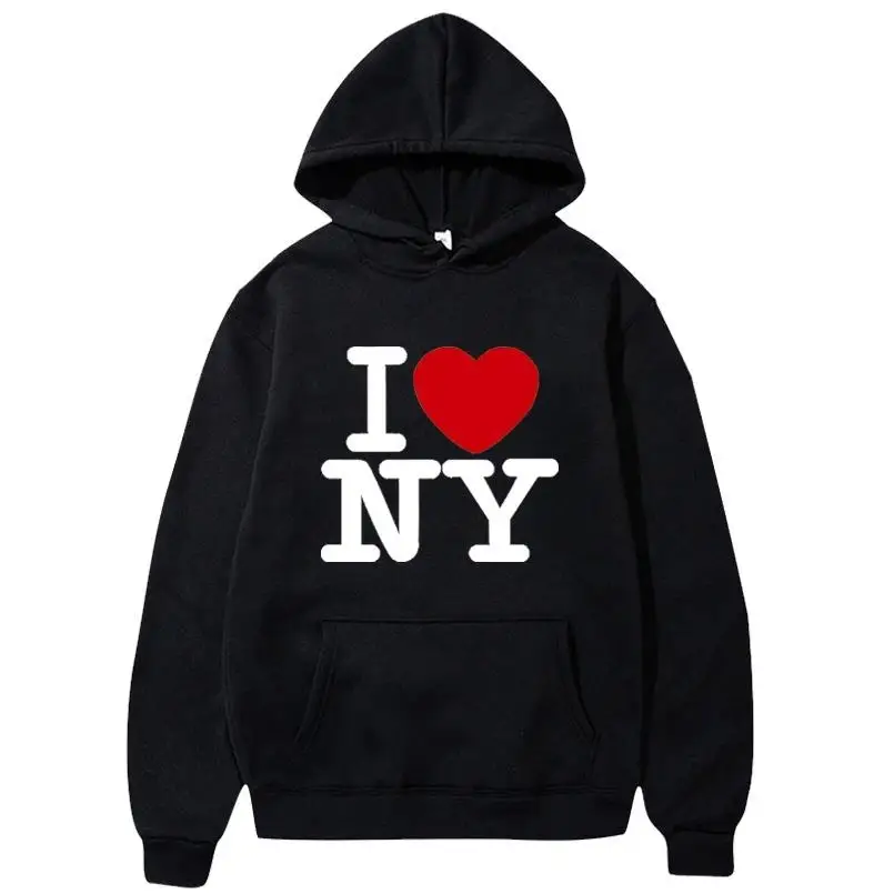 I Love New York Pritned Hoodie - Street Fashion New York 评论和价格