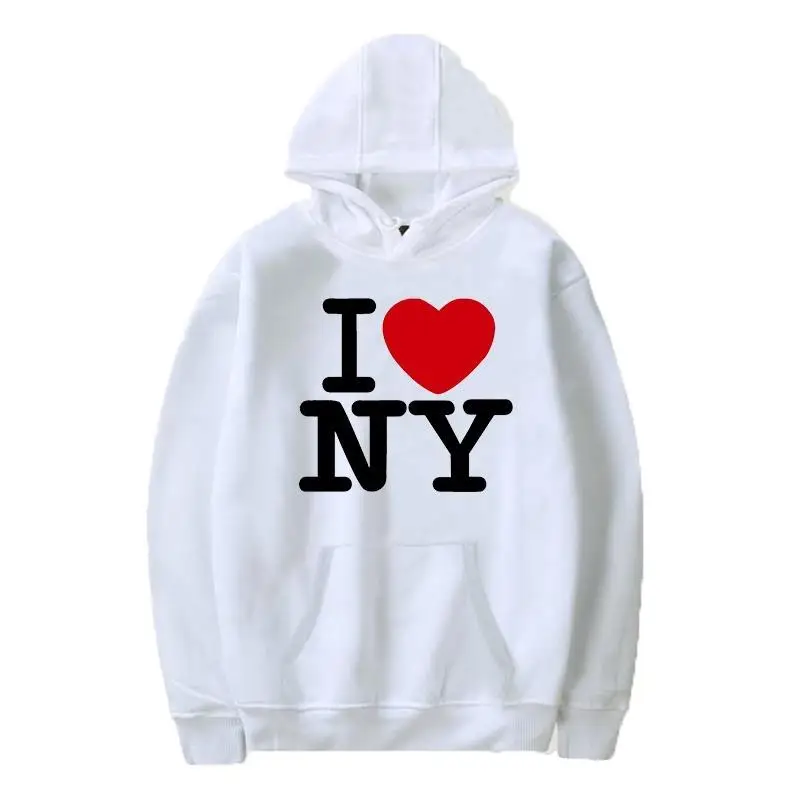 I Love New York Pritned Hoodie - Street Fashion New York 评论和价格