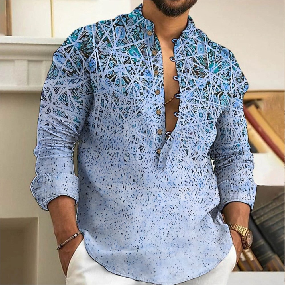 Men's Spring Muslim Men Clothi - Street Fashion Graffiti 评论和价格