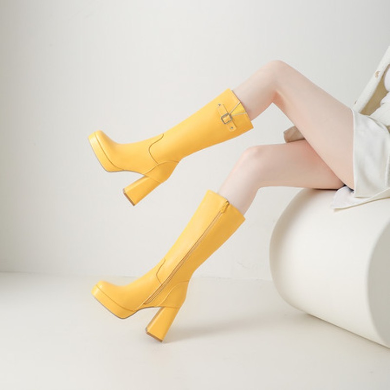 New Style Fashion High Heels K - Street Fashion Winter 评论和价格