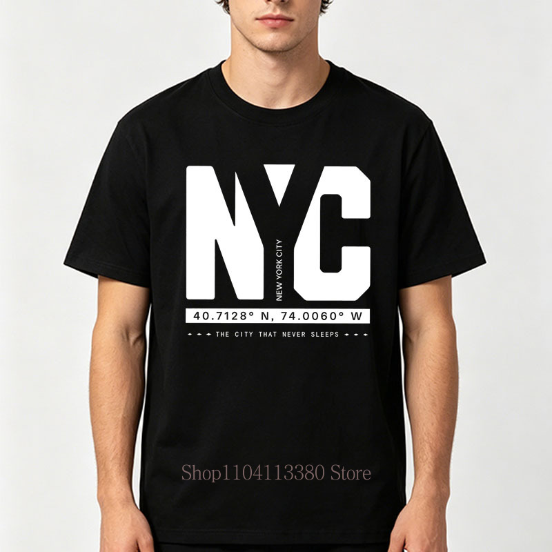 Nyc Graphic Print T-shirts for - Street Fashion Nyc 评论和价格
