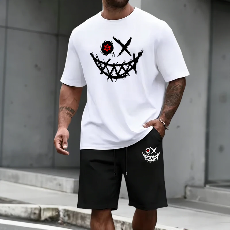 2026 Summer Men's Set T-shirt& - Street Fashion Mood 评论和价格