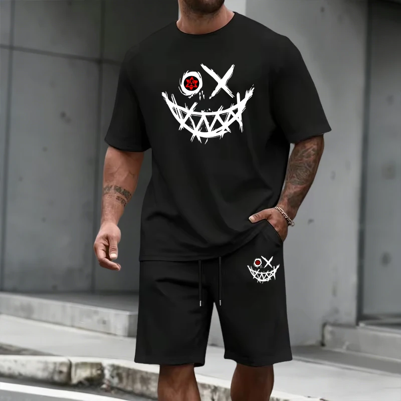 2026 Summer Men's Set T-shirt& - Street Fashion Mood 评论和价格