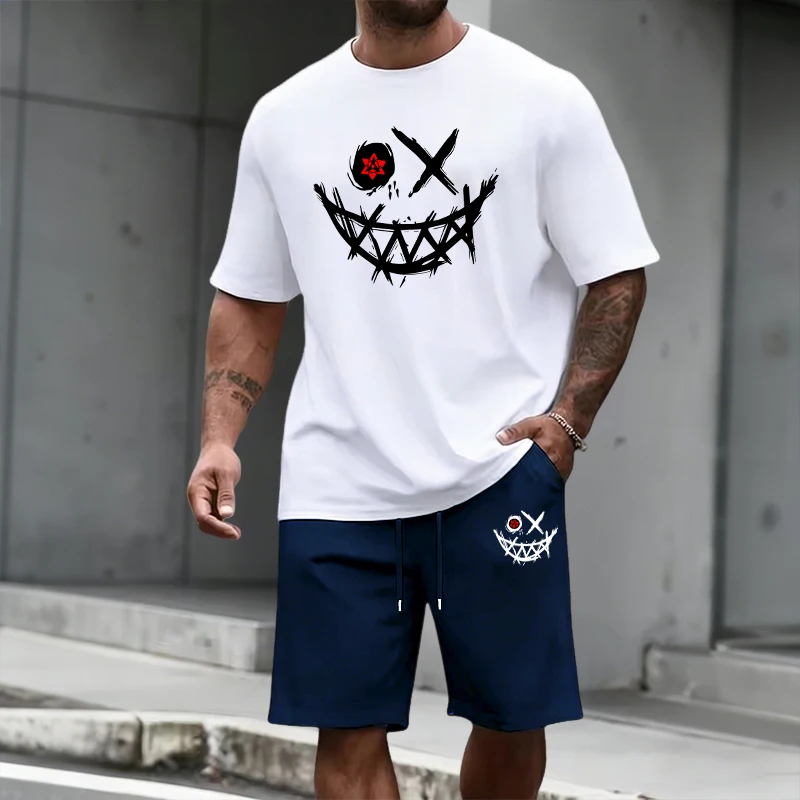 2026 Summer Men's Set T-shirt& - Street Fashion Mood 评论和价格
