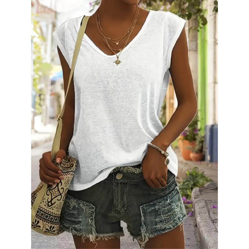Plus Size Women's Solid Color  - Street Fashion Plus Size 评论和价格