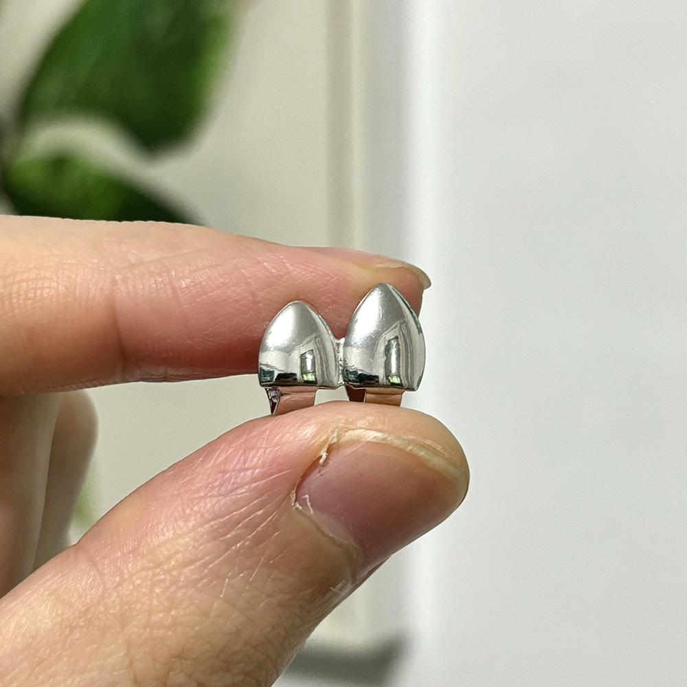 RACHELZ Simple Double Hollow F - Street Fashion Jewelry 评论和价格