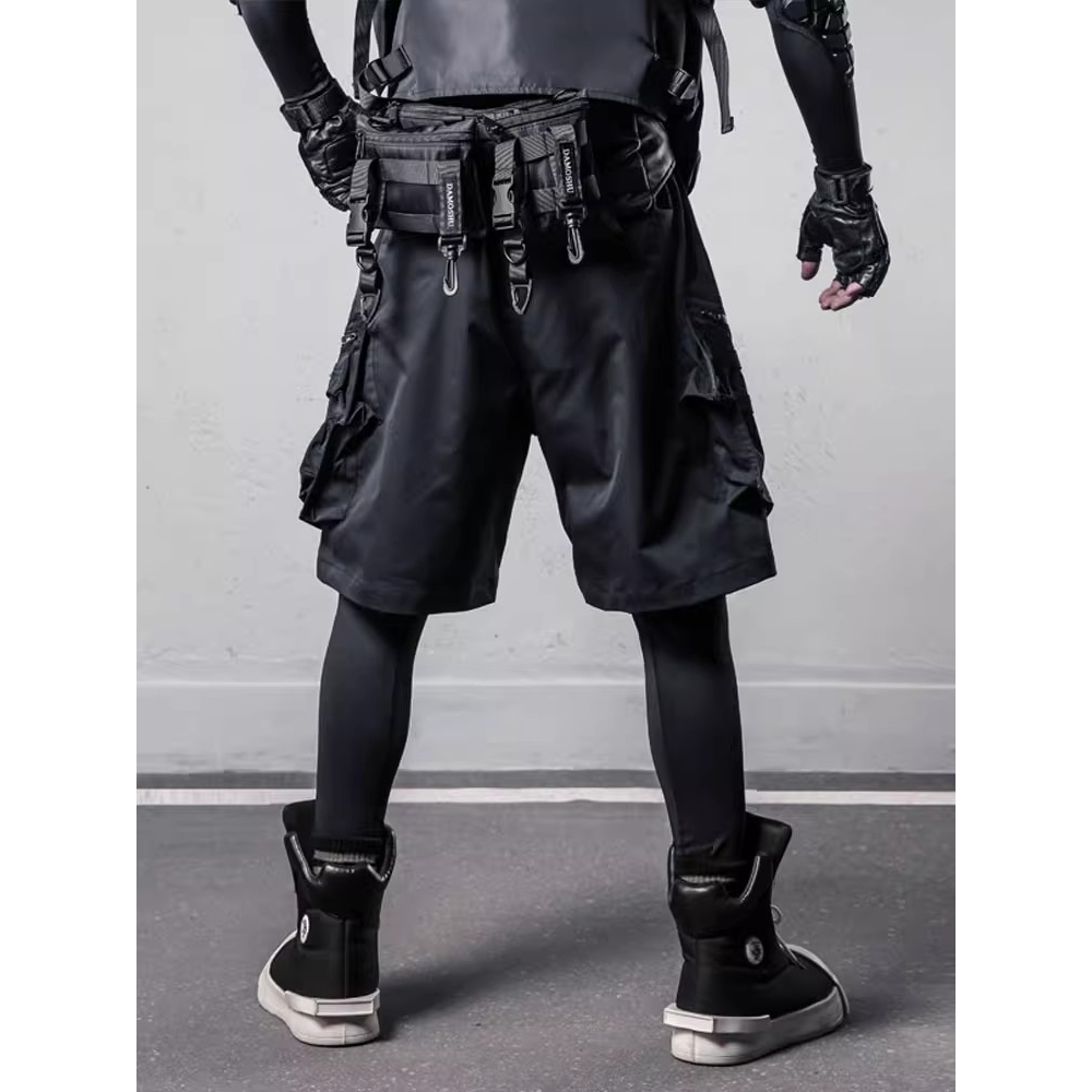 2025 Summer Tactical Shorts Me - Techwear Pants Tactical 评论和价格