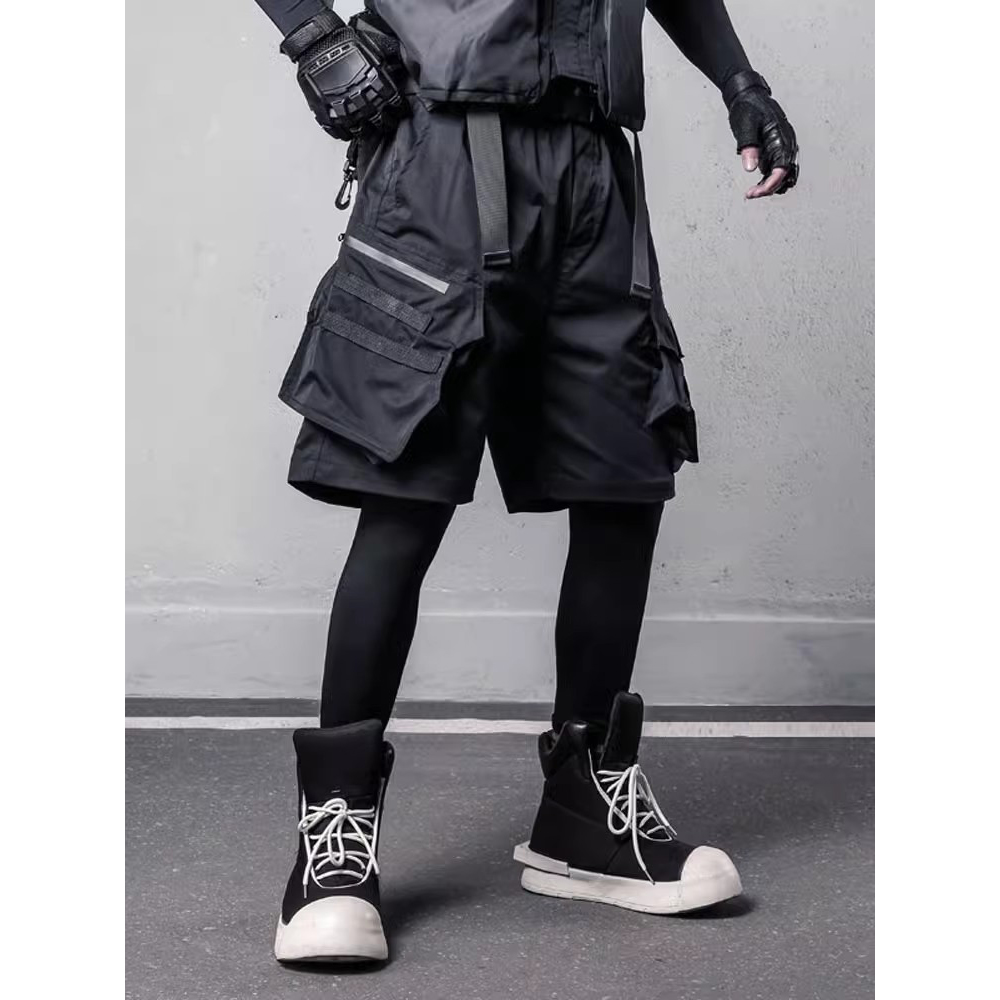 2025 Summer Tactical Shorts Me - Techwear Pants Tactical 评论和价格