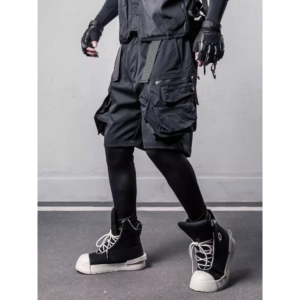 2025 Summer Tactical Shorts Me - Techwear Pants Tactical 评论和价格