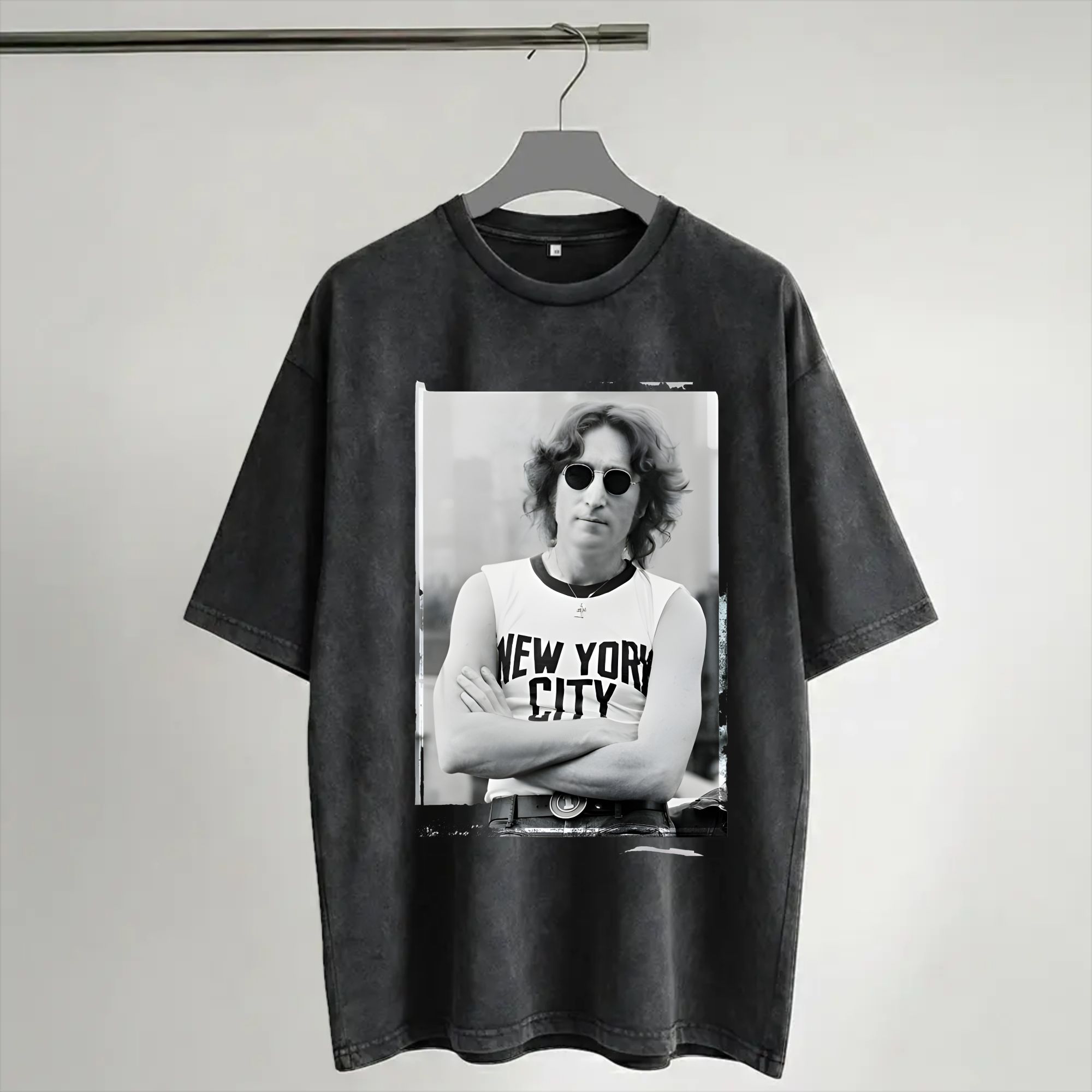 Harajuku Washed Shirt John Len - Street Fashion New York 评论和价格