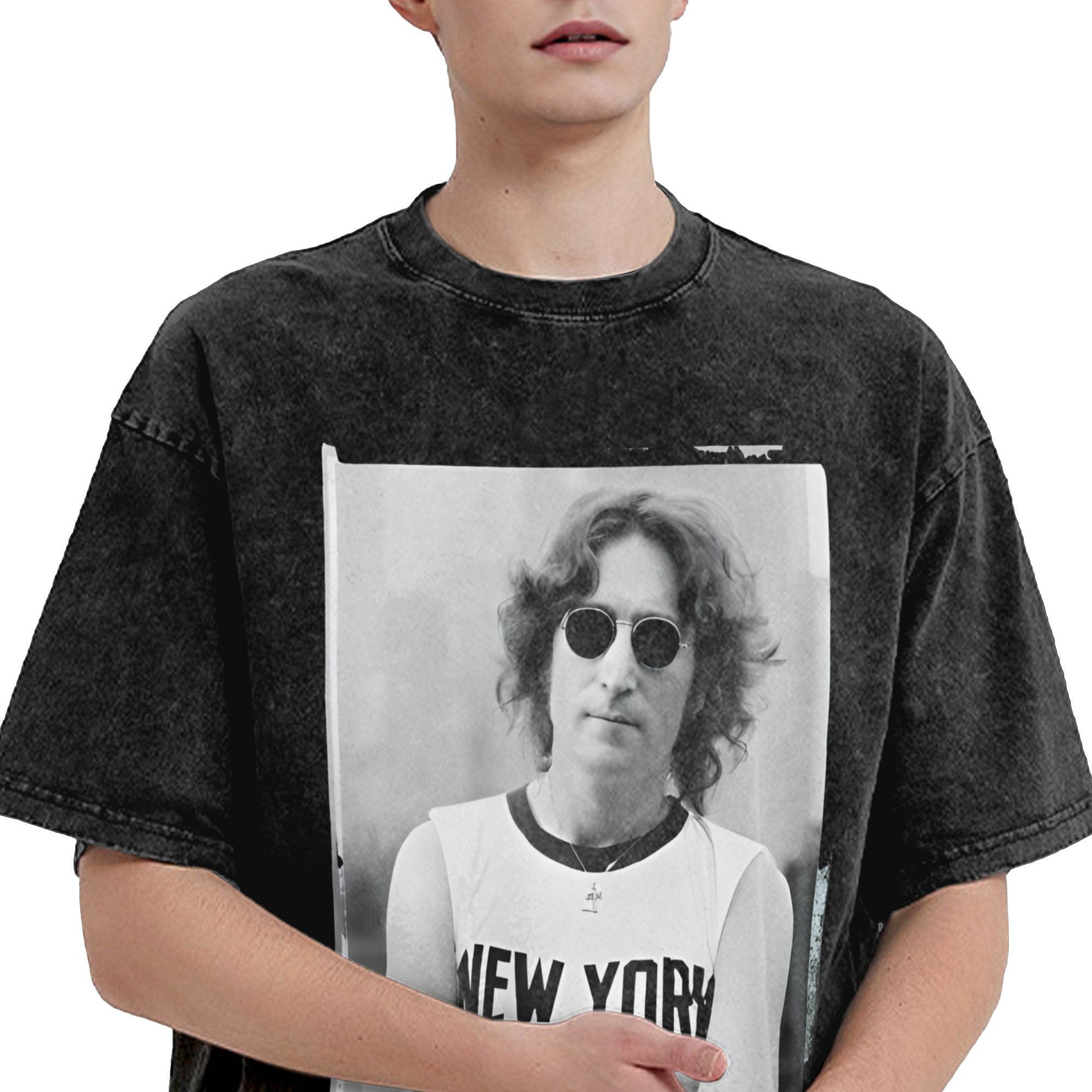 Harajuku Washed Shirt John Len - Street Fashion New York 评论和价格