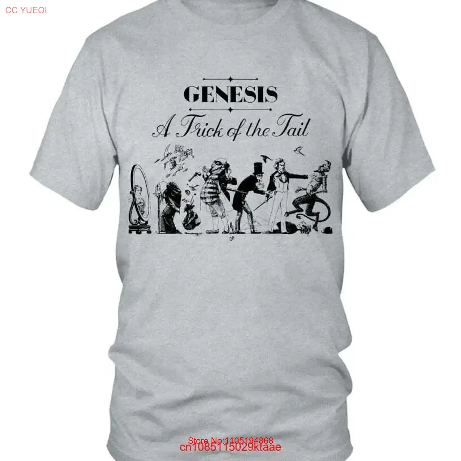GENESIS BAND T SHIRT vintage W - Street Fashion Mood 评论和价格