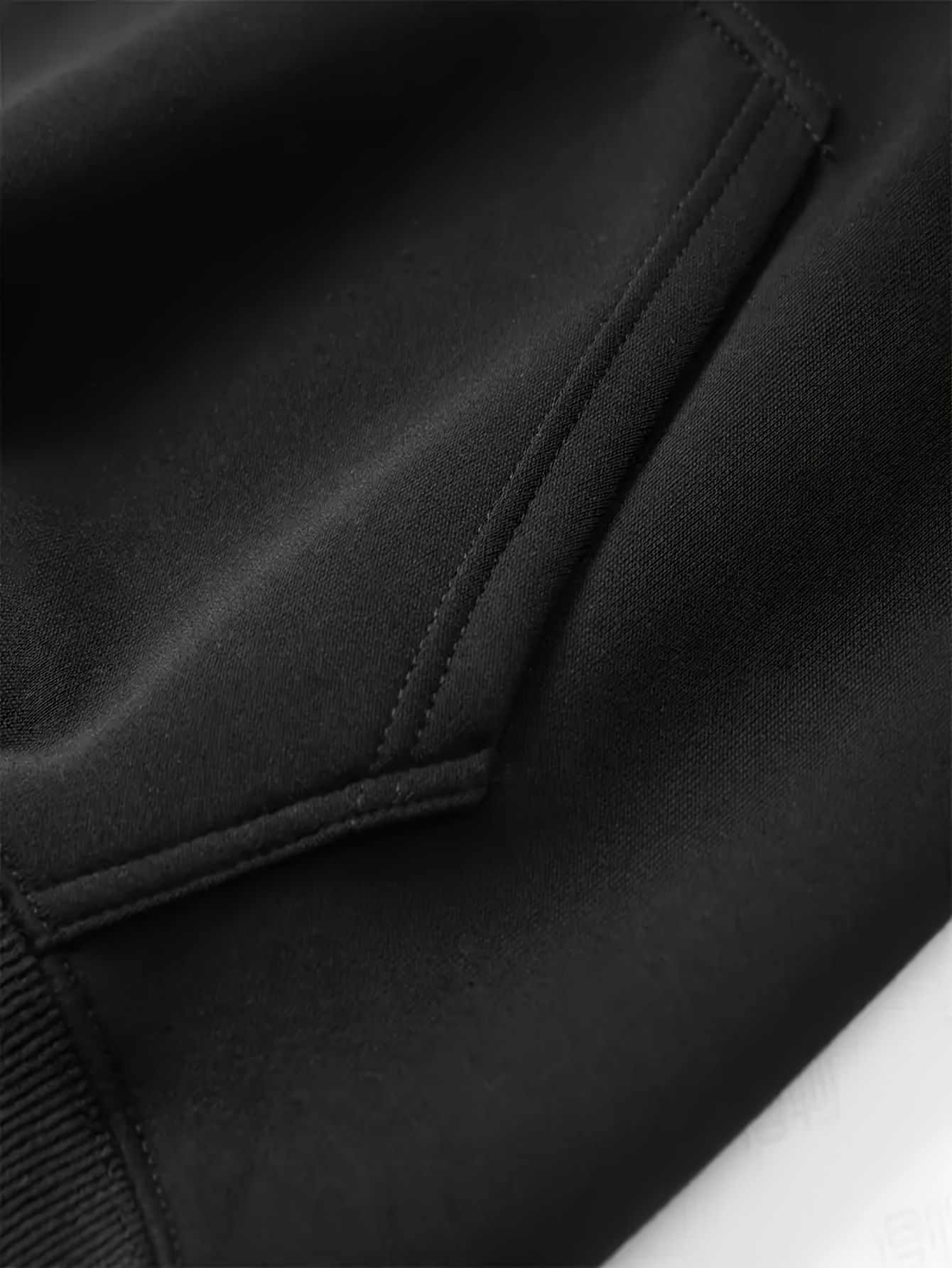 Men's Black Hoodie with the Th - Street Fashion Now 评论和价格