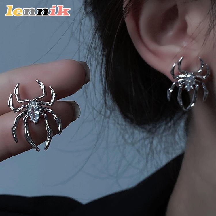 LENNIK Unique Spider Earrings, - Street Fashion Now 评论和价格