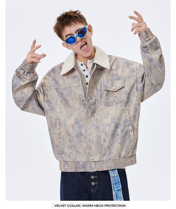 Mens Jacket Coat Figure Popula - Street Fashion Now 评论和价格