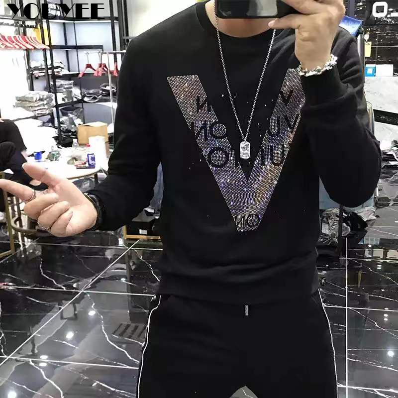 Men's Hoodies Quality V-shaped - Street Fashion Elements 评论和价格