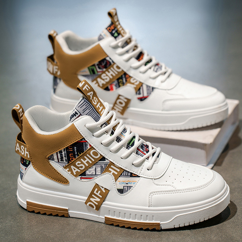 2025 New Men's High-Top Casual - Street Fashion Trend 2025 评论和价格