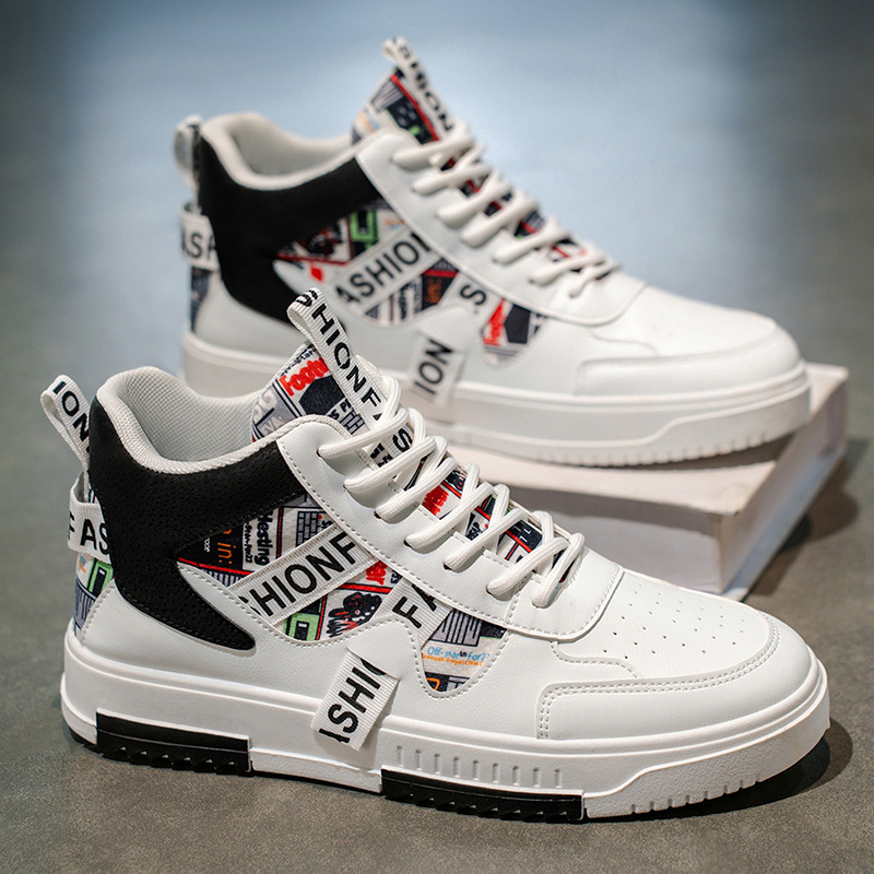 2025 New Men's High-Top Casual - Street Fashion Trend 2025 评论和价格