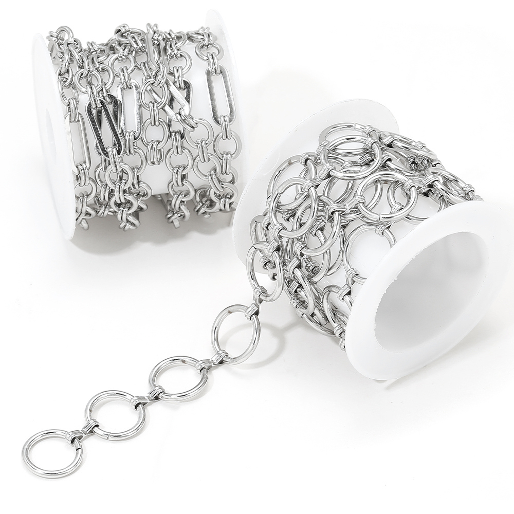 1 Meter Stainless Steel Heavy  - Street Fashion Jewelry 评论和价格