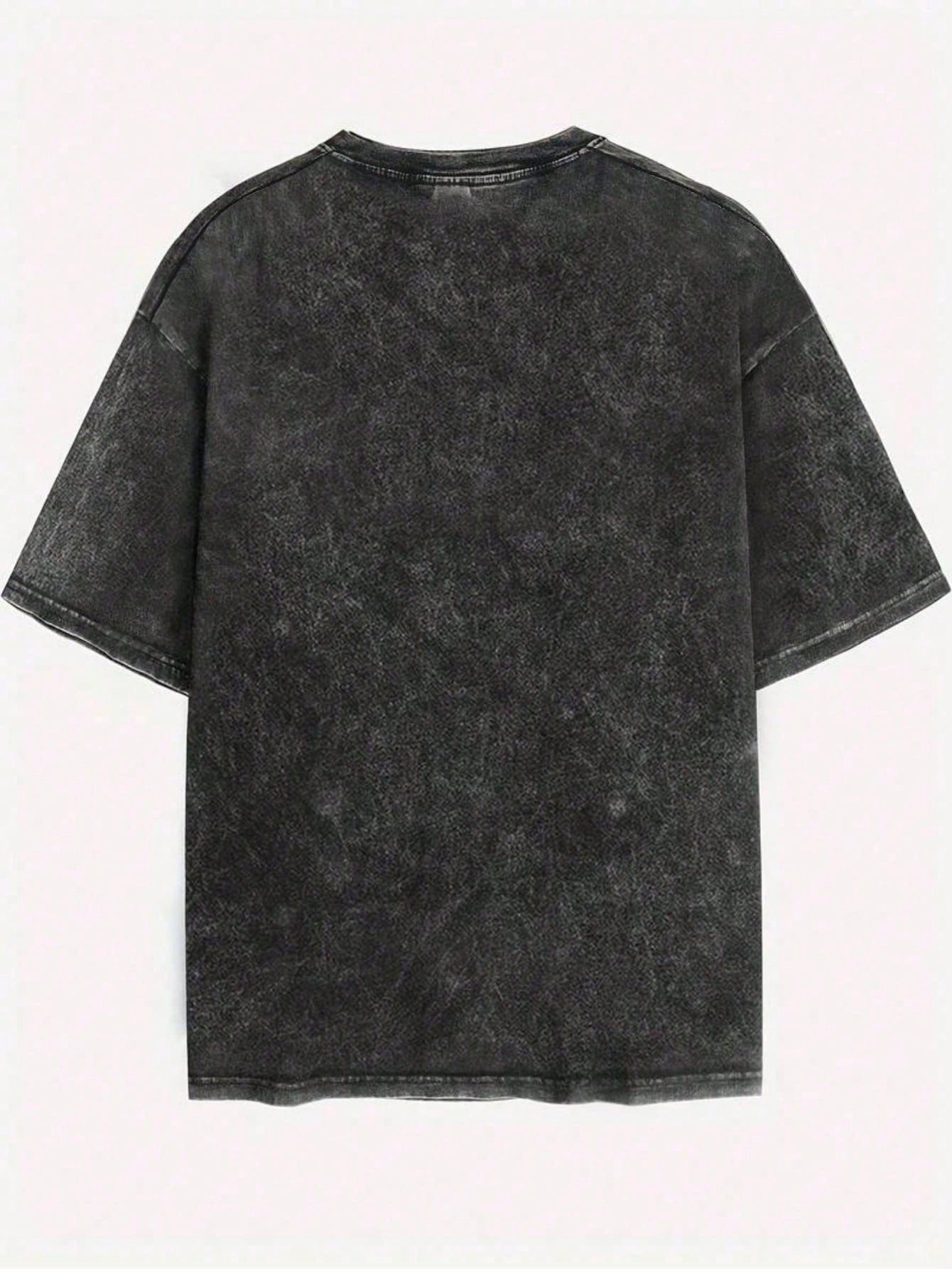 Men's Oversized Graphic T-Shir - Street Fashion Nyc 评论和价格