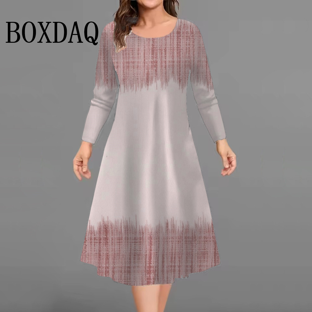 Fashion Women'S Dresses Autumn - Street Fashion Plus Size 评论和价格