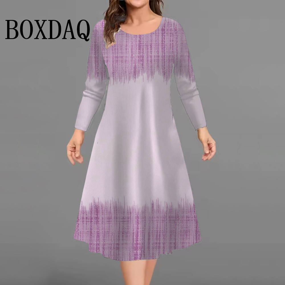 Fashion Women'S Dresses Autumn - Street Fashion Plus Size 评论和价格