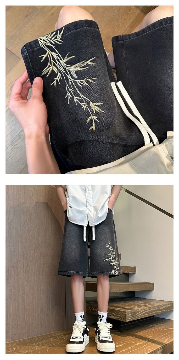 Men's 2026 Summer Retro Washed - Street Fashion Plus Size 评论和价格