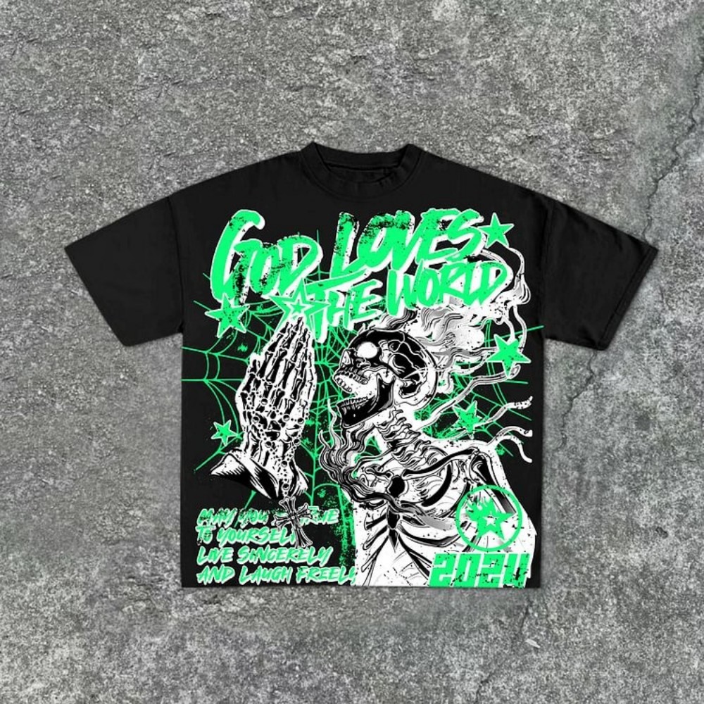 Fashionable new men's personal - Street Fashion Graffiti 评论和价格