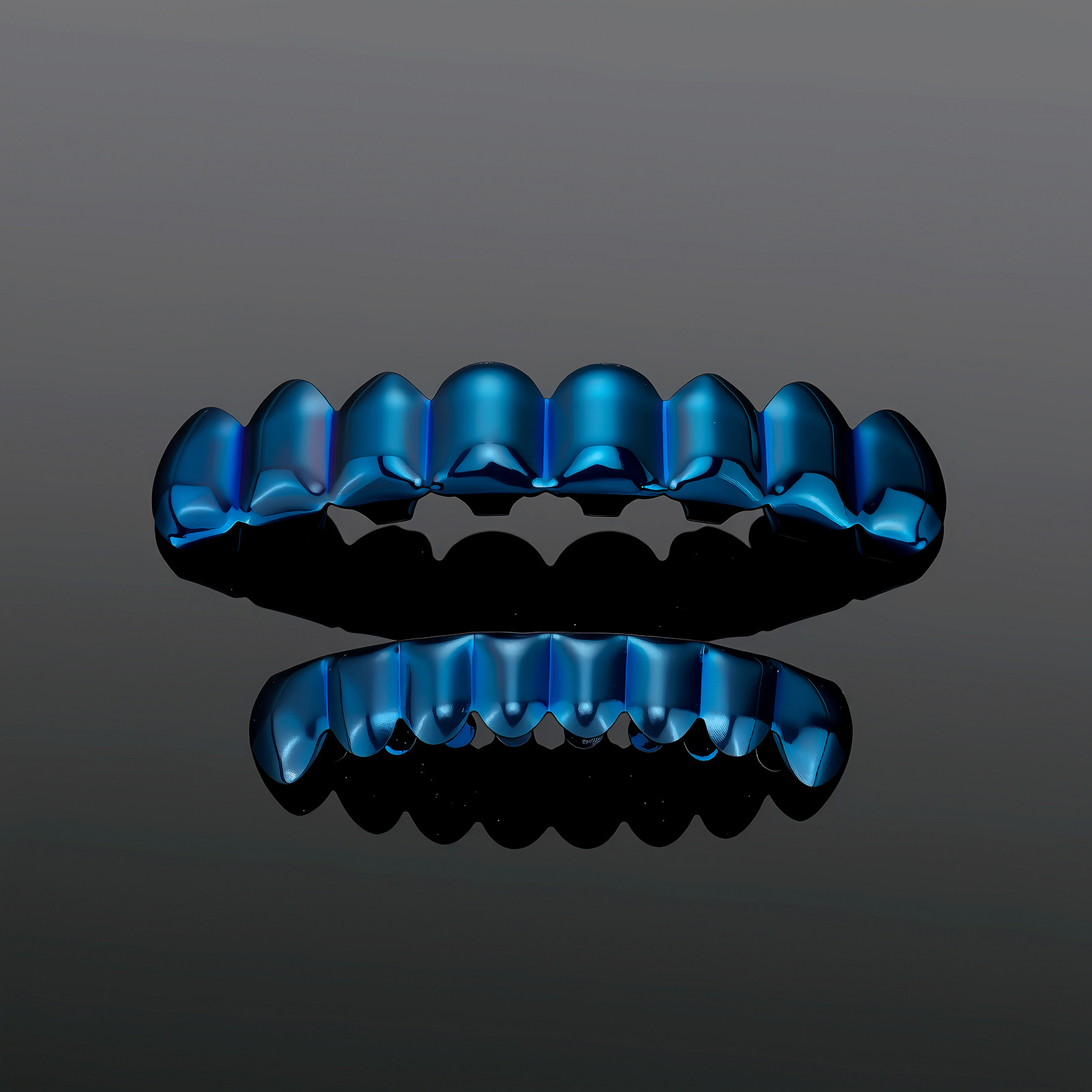 Drak Blue Color Hip Hop Grillz - Street Fashion Jewelry 评论和价格