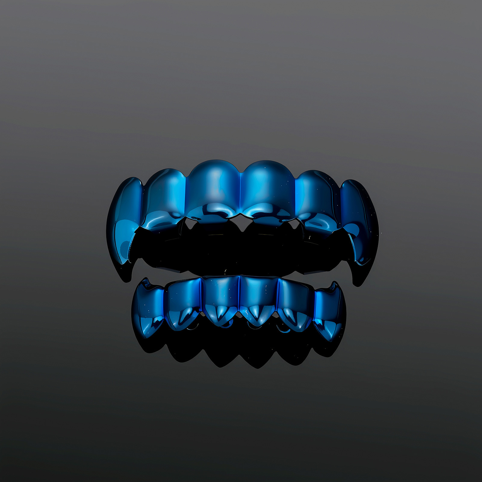 Drak Blue Color Hip Hop Grillz - Street Fashion Jewelry 评论和价格