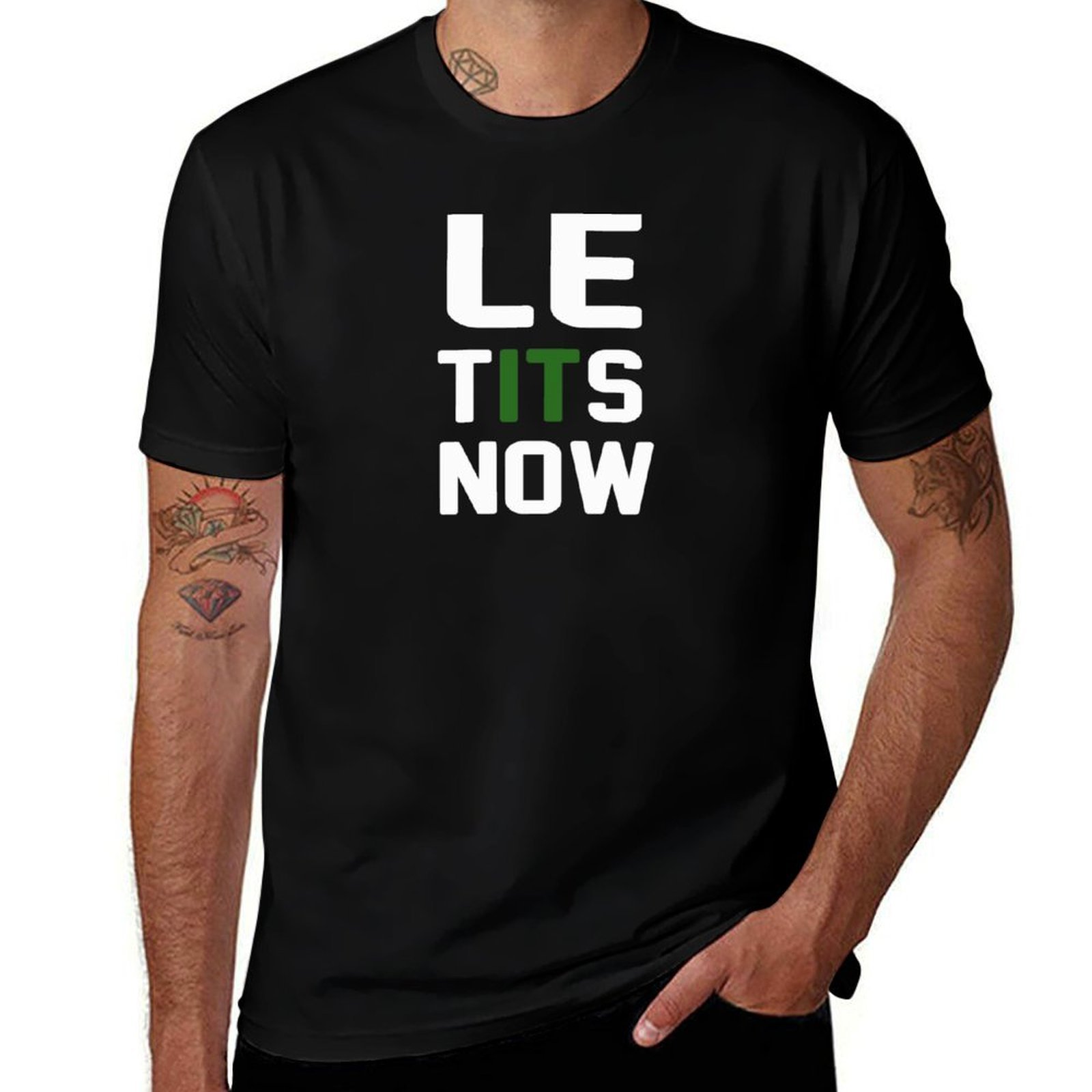 Le Tits Now T-Shirt Street Fas - Street Fashion Now 评论和价格