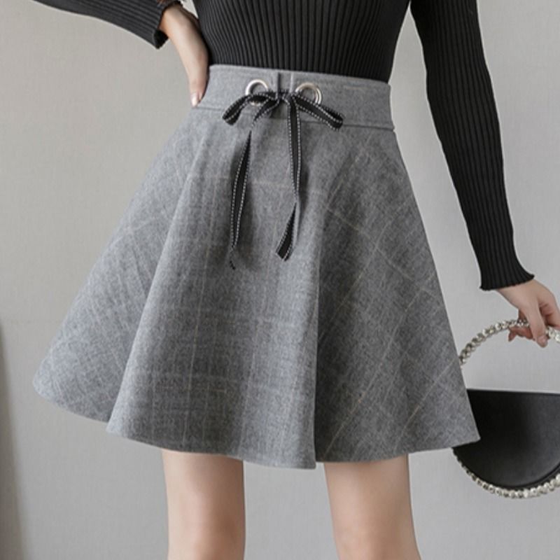 High Waist Plaid Vintage Short - Street Fashion Now 评论和价格