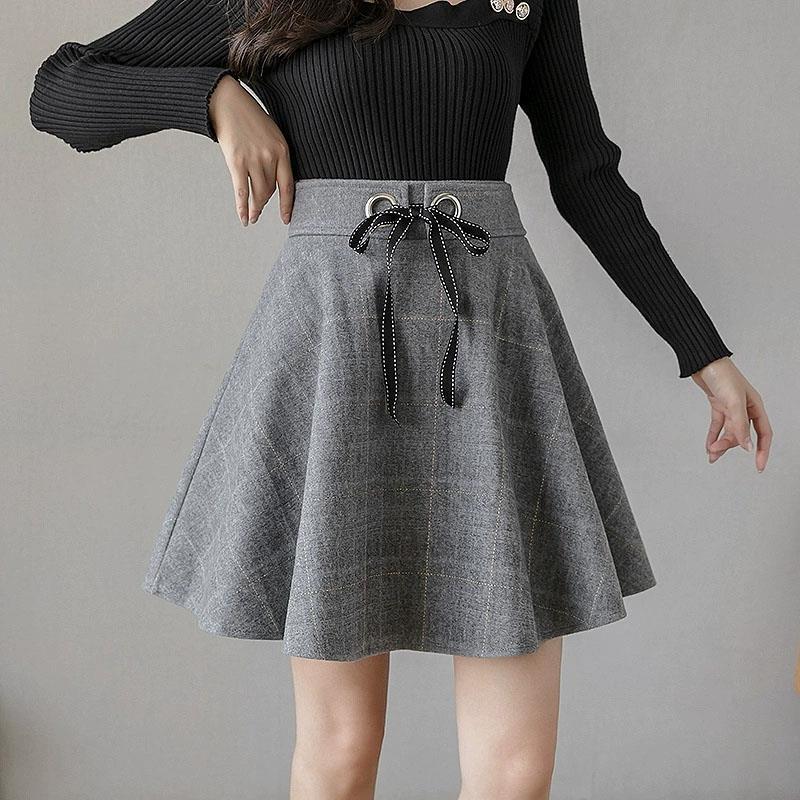 High Waist Plaid Vintage Short - Street Fashion Now 评论和价格
