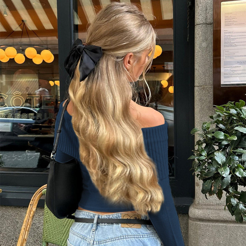 Street Fashion Off Shoulder To - Street Fashion Outfit 评论和价格