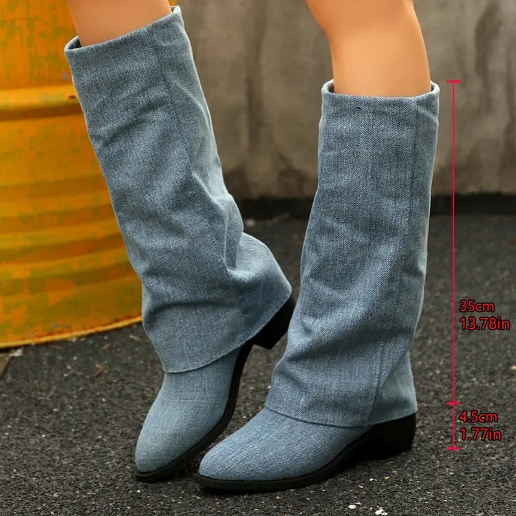 Women's Knee High Boots Autumn - Street Fashion Winter 评论和价格