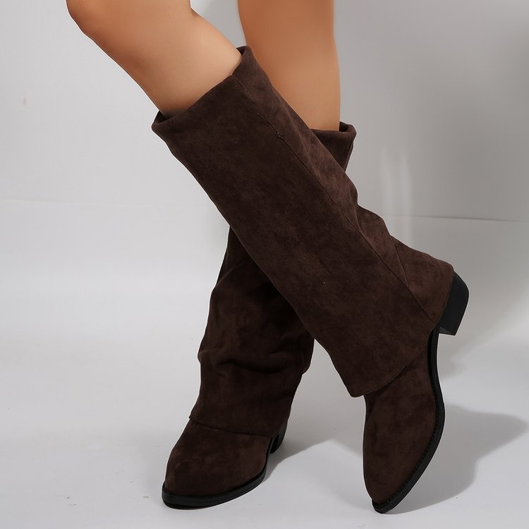 Women's Knee High Boots Autumn - Street Fashion Winter 评论和价格