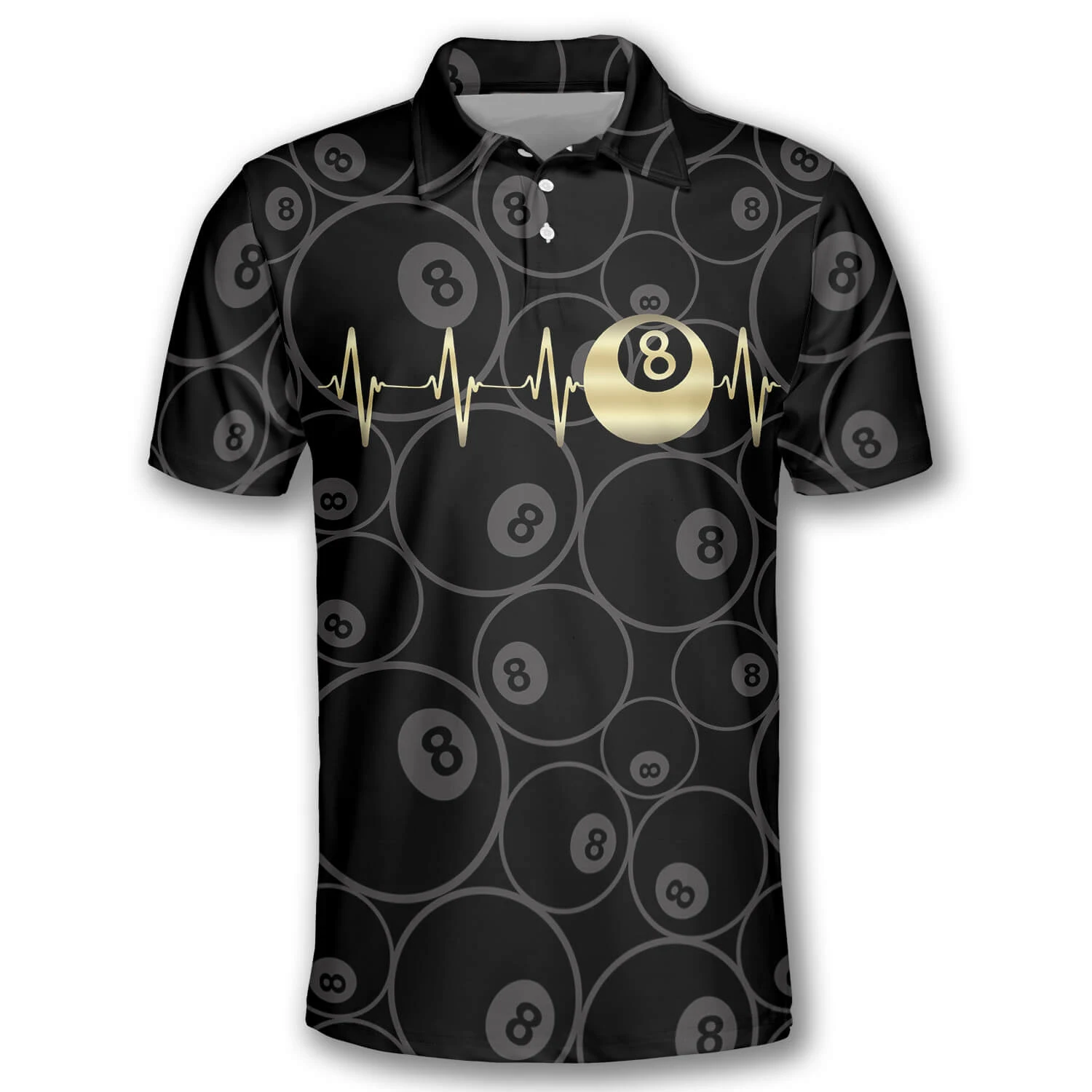 3D Printing billiards Polo Shi - Street Fashion Mood 评论和价格