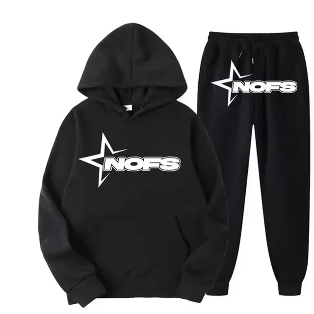 2026 Streetwear Men Hooded Swe - Street Fashion Outfit 评论和价格