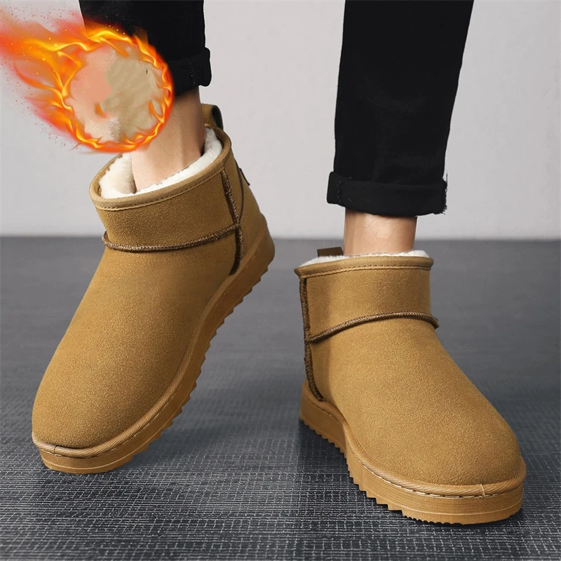 New Brown Suede Mini Boots for - Street Fashion Online 评论和价格