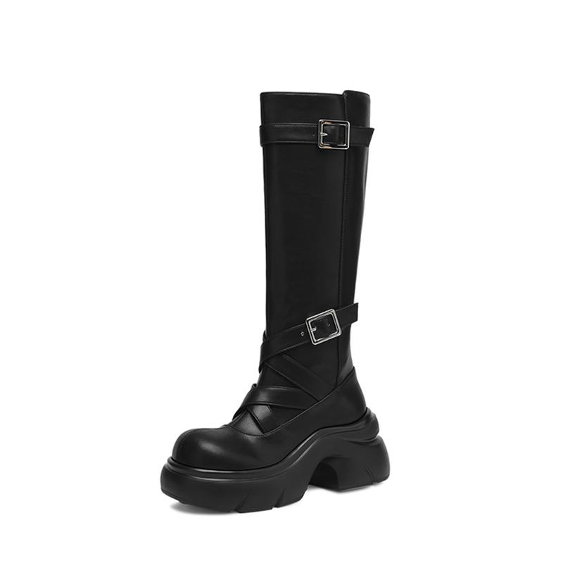 Krazing Pot Cow Split Skin Rou - Street Fashion Winter 评论和价格