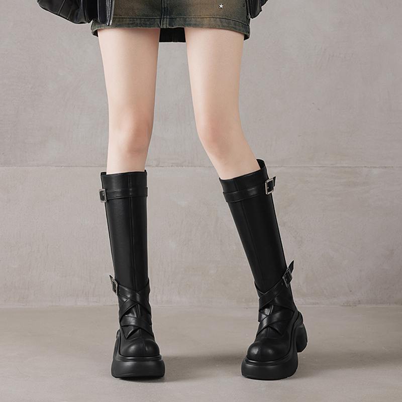 Krazing Pot Cow Split Skin Rou - Street Fashion Winter 评论和价格