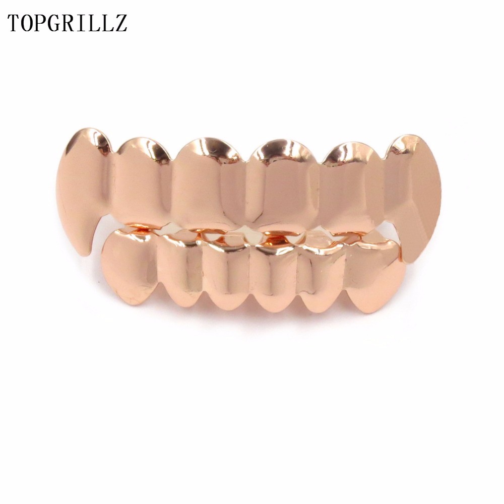 TOPGRILLZ New Fit Rose Gold Co - Street Fashion Jewelry 评论和价格