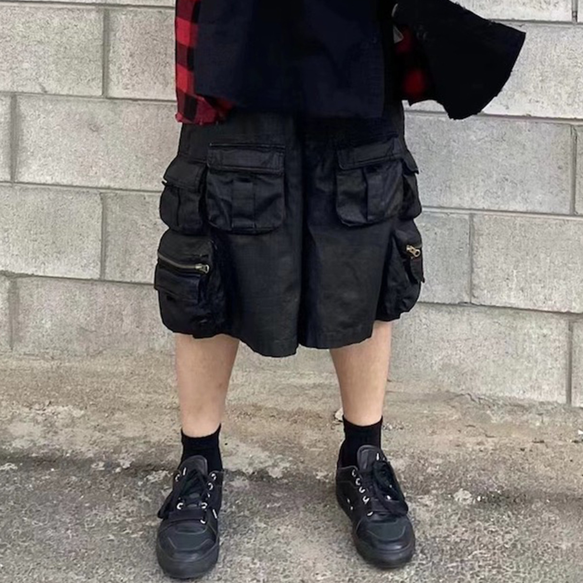 Men's Fashion Coated Techwear  - Techwear Pants Tactical 评论和价格