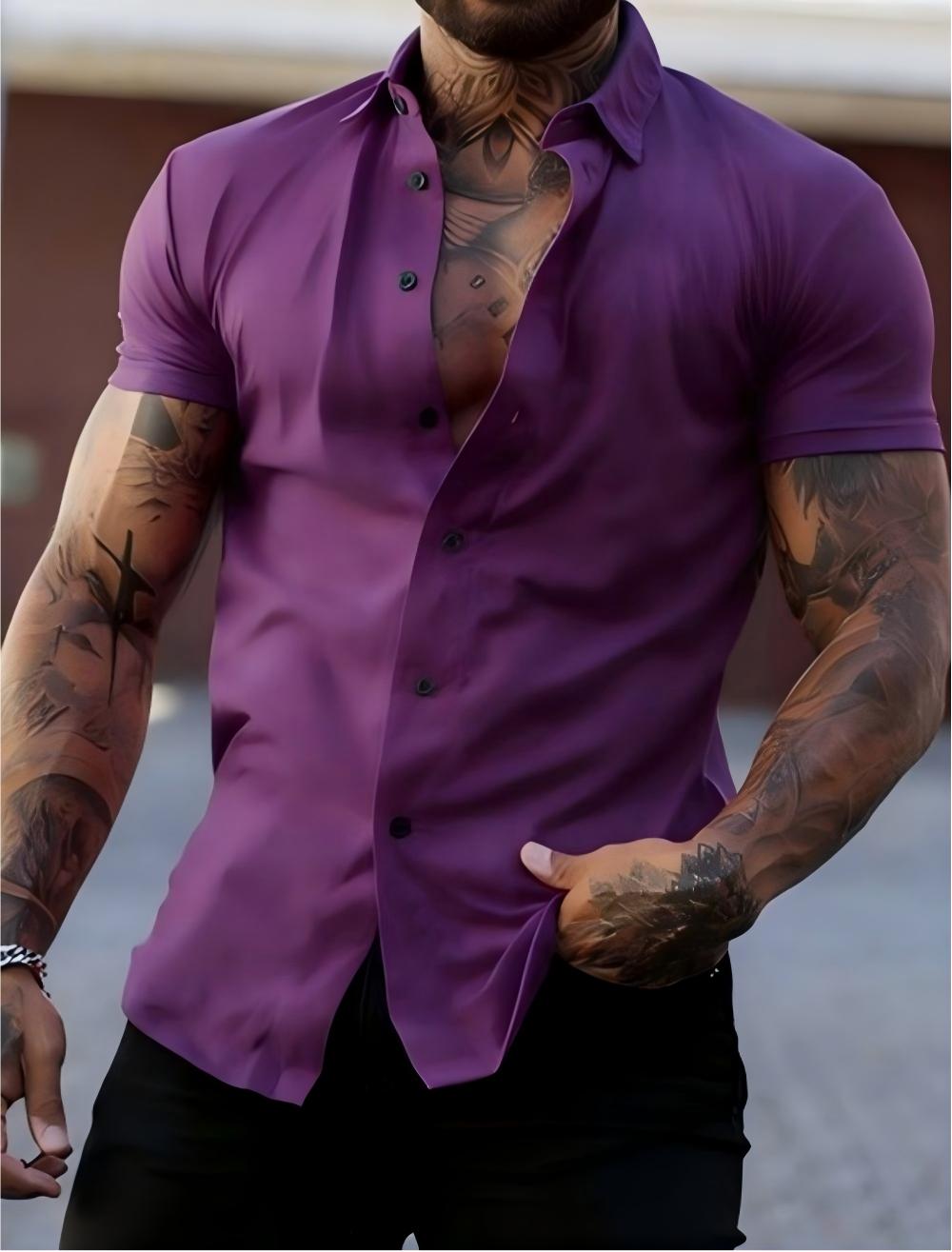 2025 Summer Men's Short Sleeve - Street Fashion Shanghai 评论和价格
