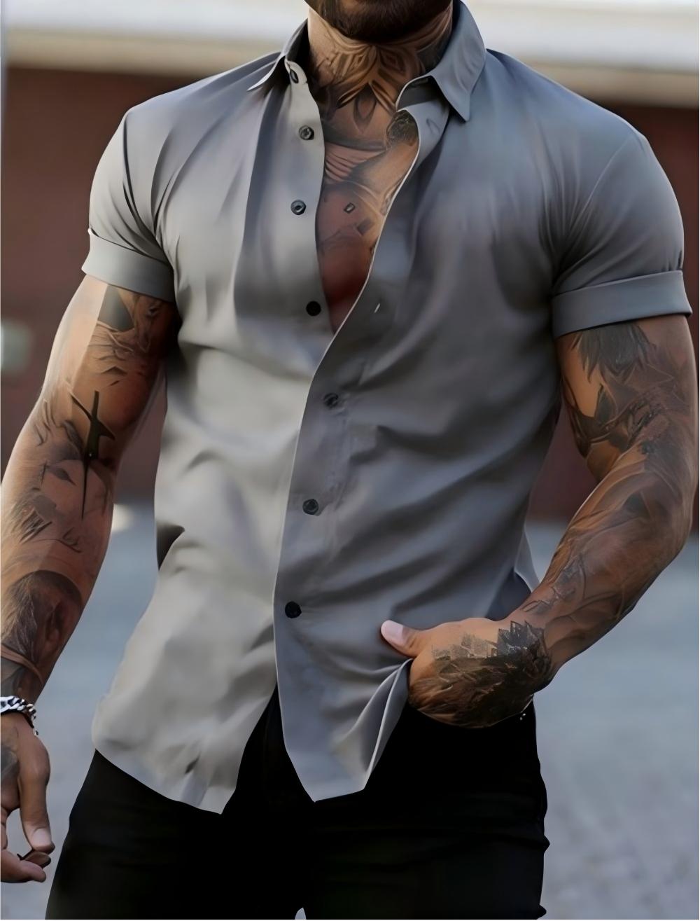 2025 Summer Men's Short Sleeve - Street Fashion Shanghai 评论和价格